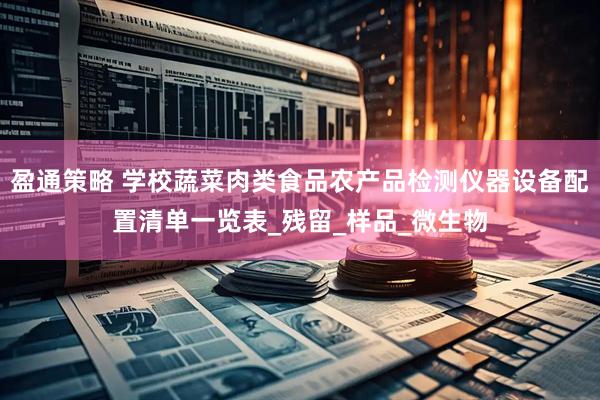 盈通策略 学校蔬菜肉类食品农产品检测仪器设备配置清单一览表_残留_样品_微生物